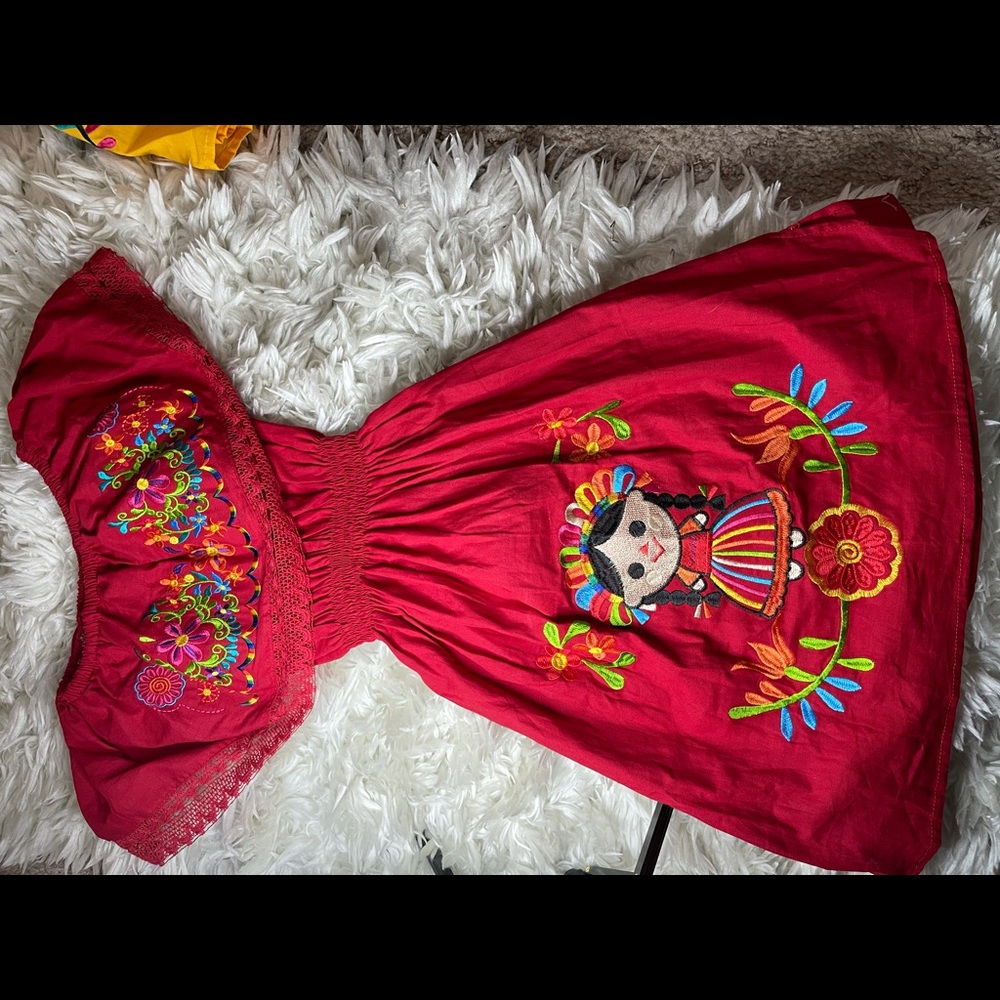 Handmade girls dress